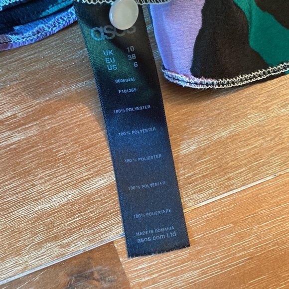 ASOS zebra print short sleeve dress - Picture 6 of 6